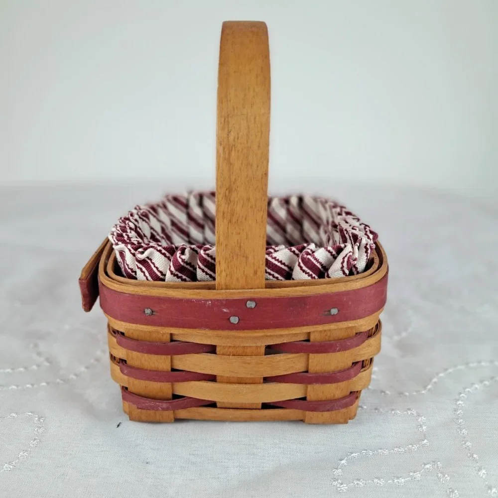 2 Vintage Longaberger Baskets 1993 & 1998